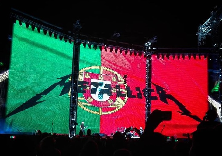 Metallica Open European Tour In Portugal Rock Music Revival